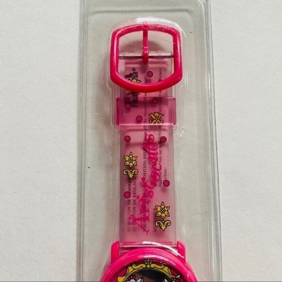 Vintage Disney Aristocats Marie Pink Kitty Watch Adjustable Dead Stock Watch - Picture 4 of 8